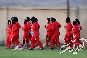 اردوی تدارکاتی تیم ملی فوتبال بانوان در اصفهان